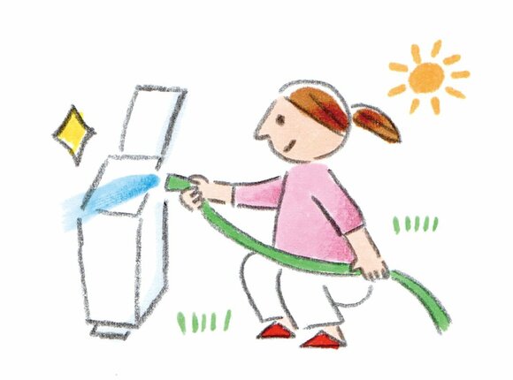 放置しがちな大きなゴミ箱