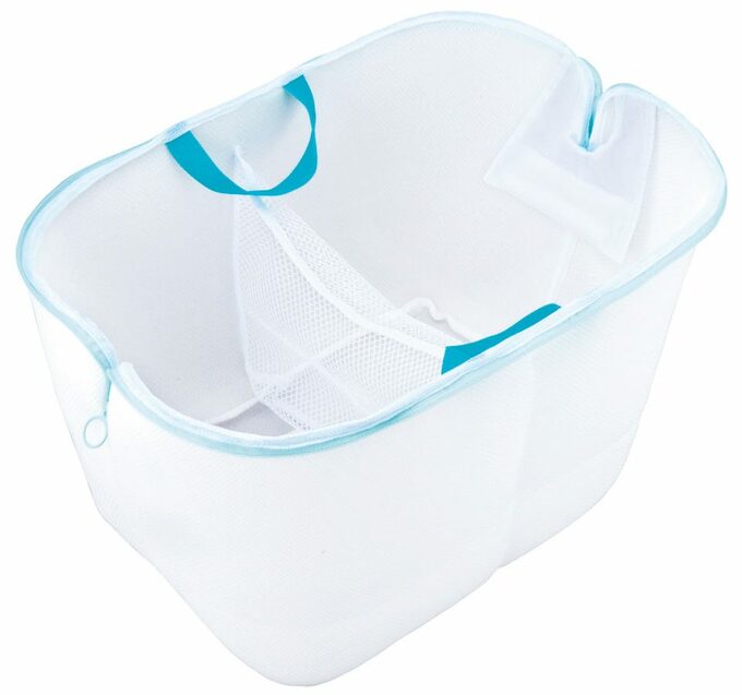 メッシュ素材洗濯カゴ