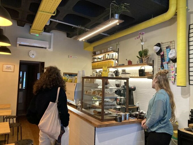 スペインのカフェ