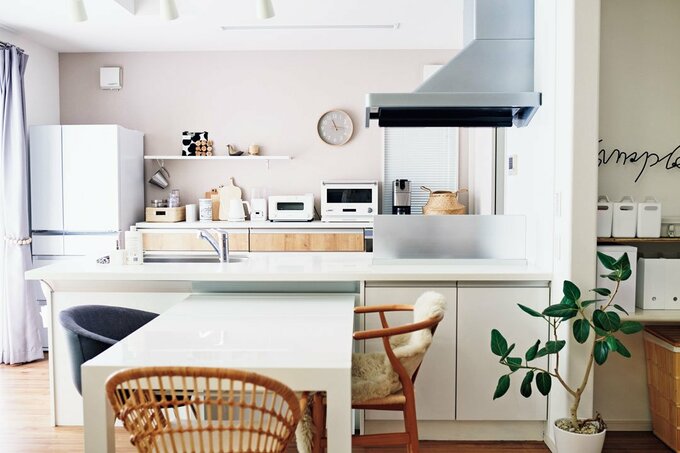 キッチンがあるリビング