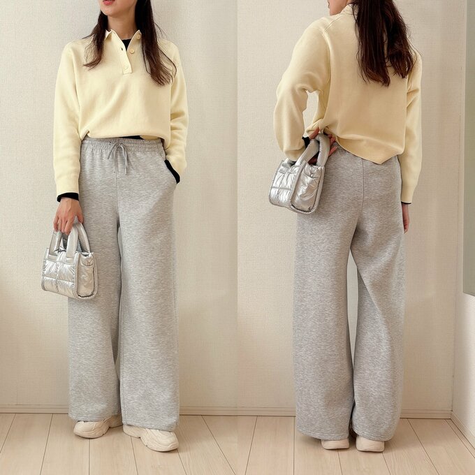 スウェパンも大人カジュアルに