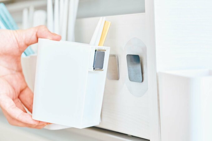 白カトラリー収納箱