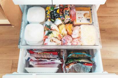 すっきり「冷凍庫収納」のコツ。「あえてやめた」アイテムも