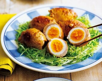卵が映える！低糖質なのにボリュームたっぷりの肉巻きレシピ