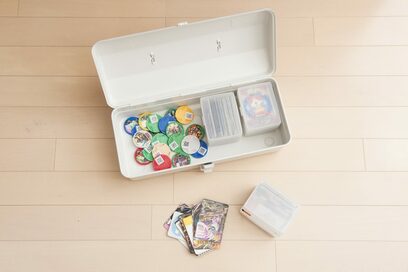 雑誌、オモチャ、プリント…。「ボックス収納」で散らかりものを解決！