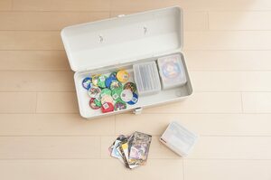 「黒が戦隊もの、白がキャラクターものと決めておけば、片づけ時も迷いません」