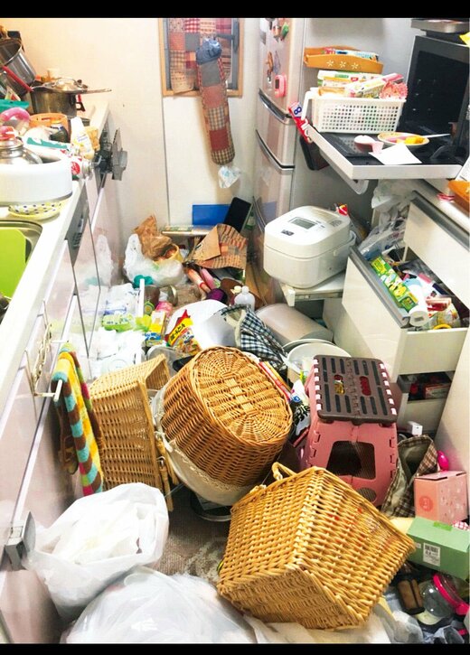 同じマンションの家(キッチン)