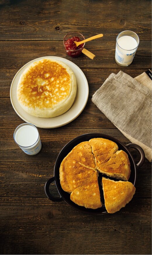 ミルクパンと黒糖パン