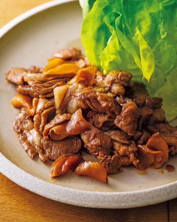 豚ショウガ酢焼き