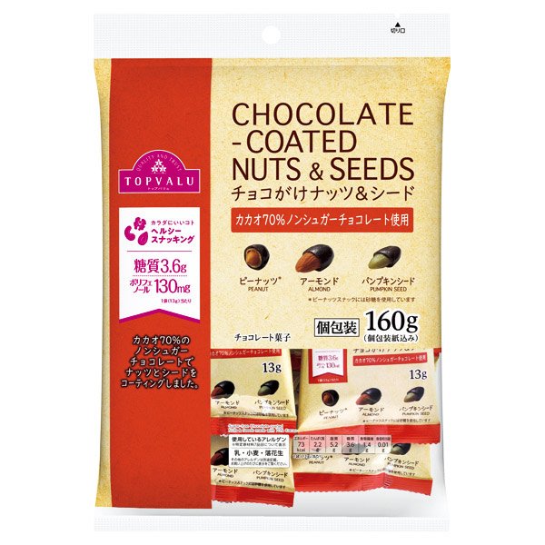 イオンチョコがけナッツ＆シード
