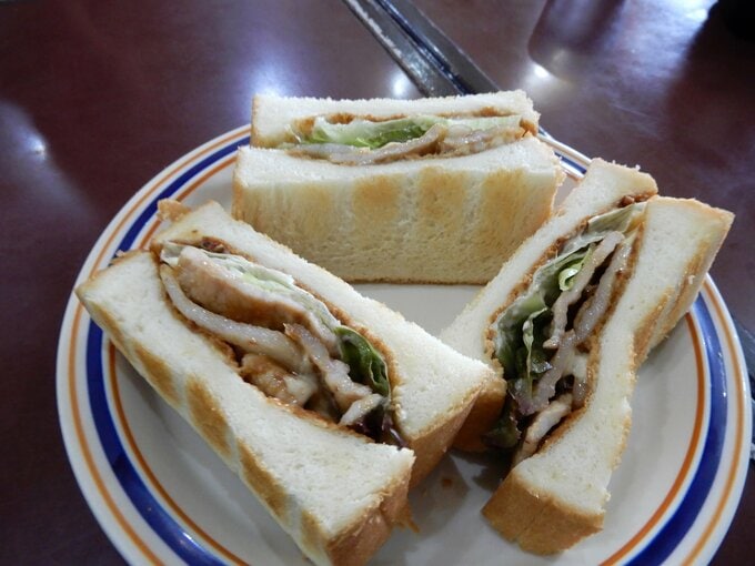 しょうがやきサンド