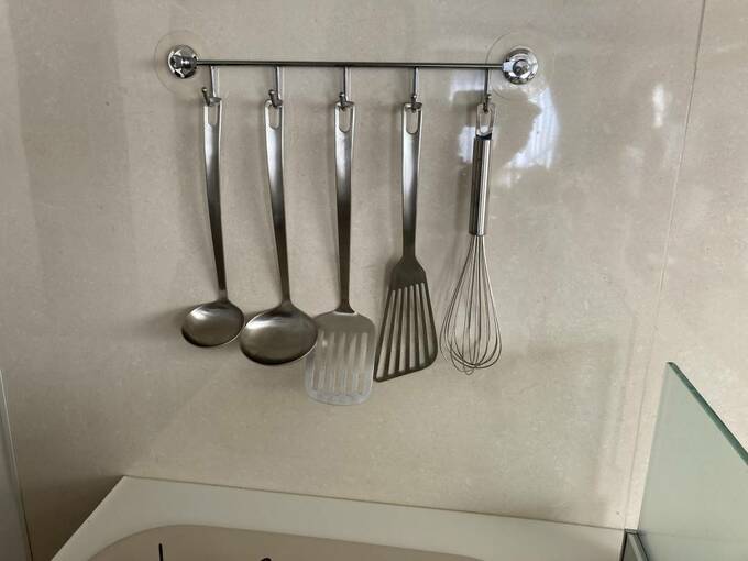 ニトリのフック付きツールバー