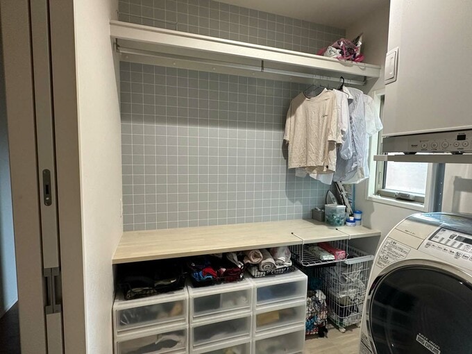 ランドリールームの様子