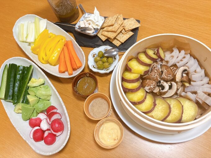 写真:せいろ料理1