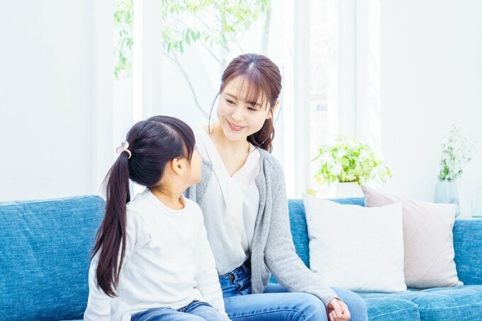 子どもと話し合う