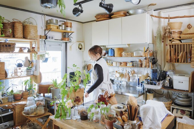 団地暮らしのキッチン収納アイデア