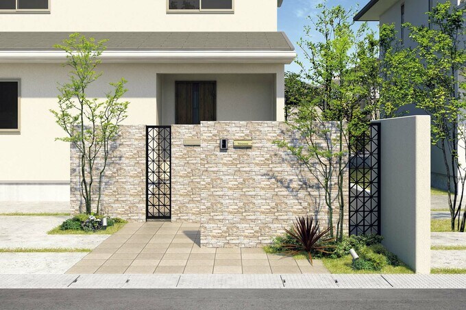 三協アルミ「ファサードエクステリア」