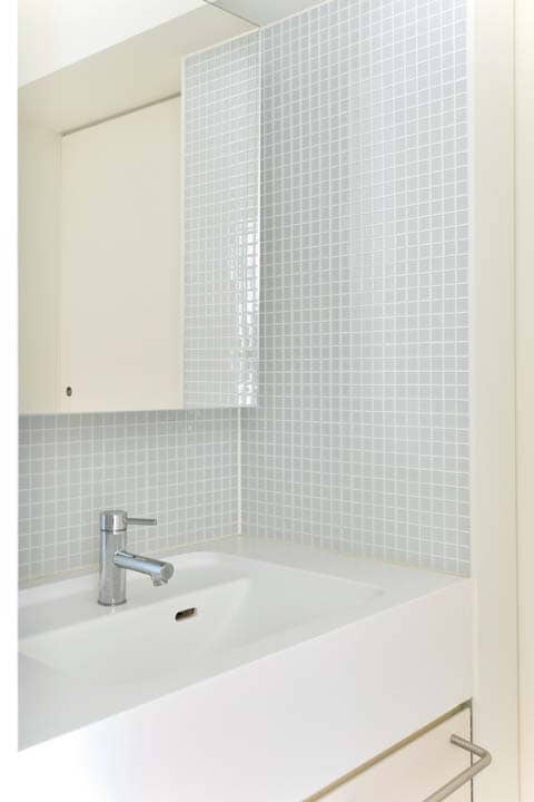 清潔感のある洗面台