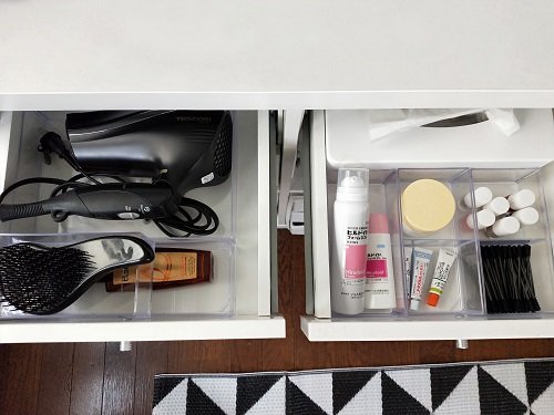 洗面所での活用例