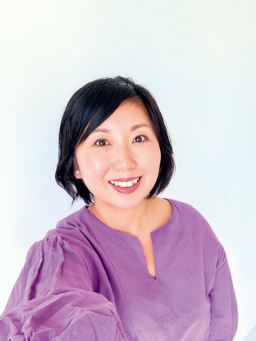 自撮りする女性（成功例）