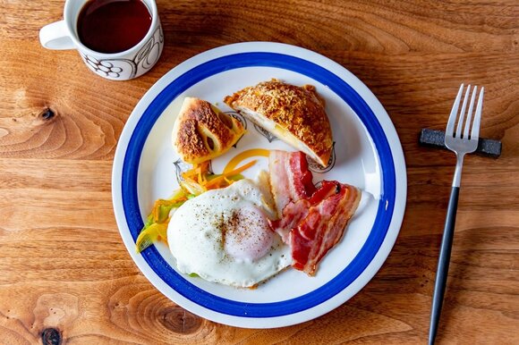 ワンプレートの朝ごはん