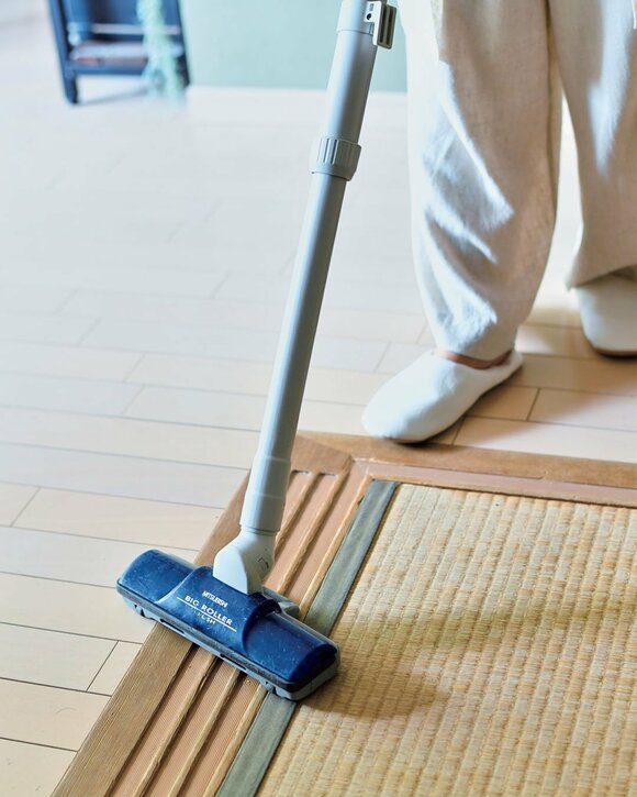 ふすまの溝掃除