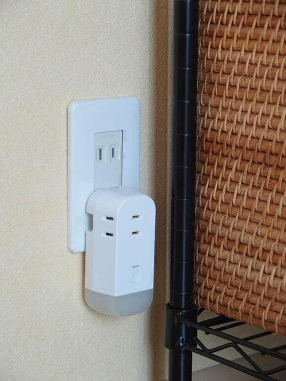 TOPLANDライト付きコンセントタップ