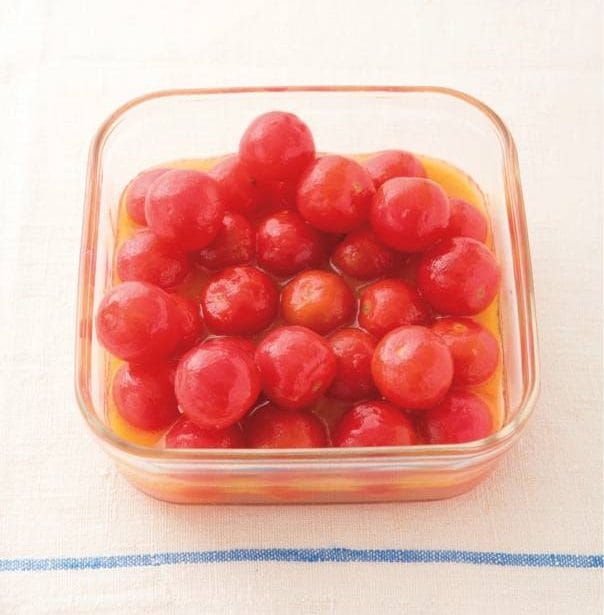 ミニトマトのジンジャーマリネ