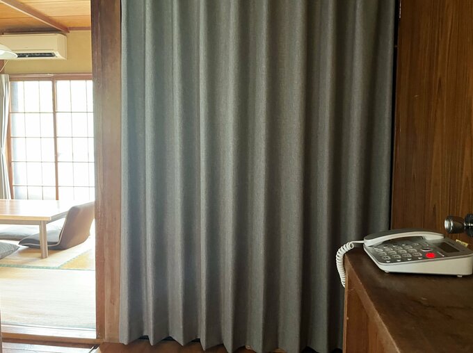 カーテンですっきり