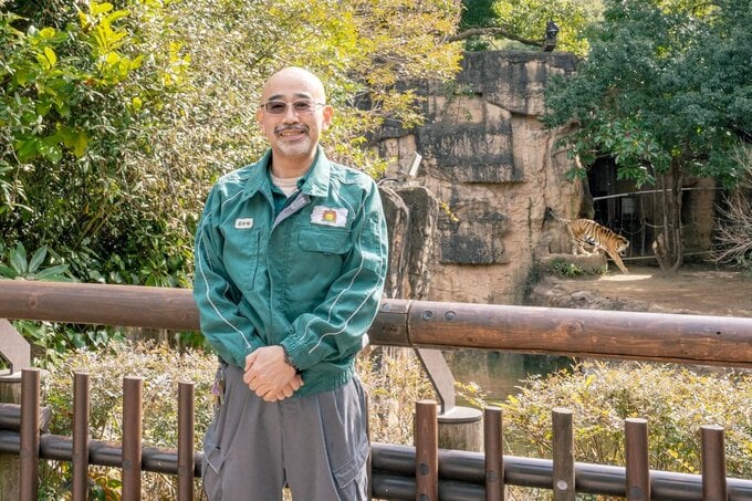 よこはま動物園ズーラシアの飼育員、石和田さん