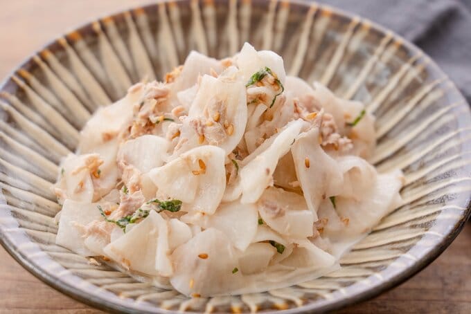 大根とツナあえ