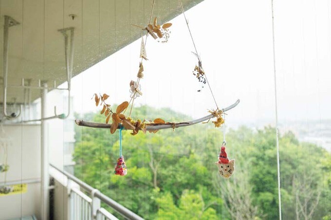 バルコニーからの見晴らし