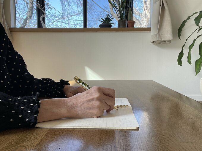 ノートに書き出す