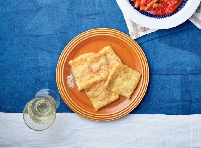 油揚げのブリトー