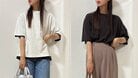 40代、GUで「思わず2色買いした」990円のニット。体型カバーもできて、着まわし力抜群