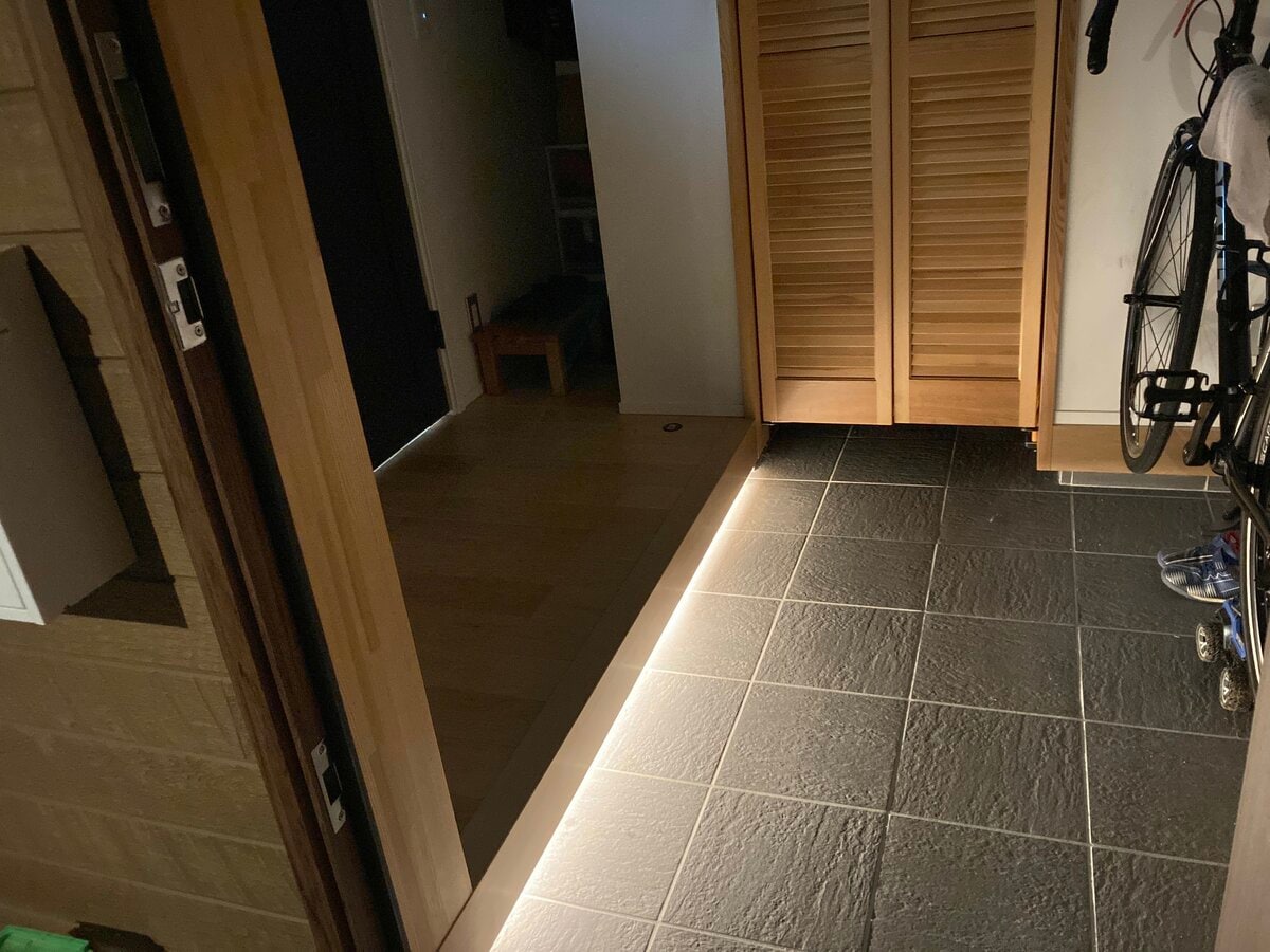 わが家の＜成功＆失敗＞照明プラン。玄関框の間接照明で幸せな気分に