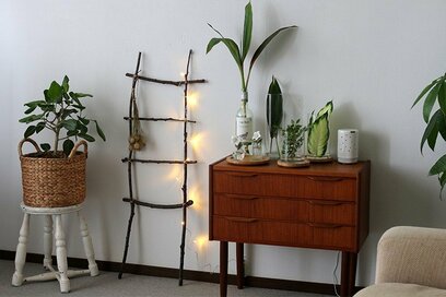 拾った木でつくる簡単おしゃれなインテリア！夏休みの工作にも