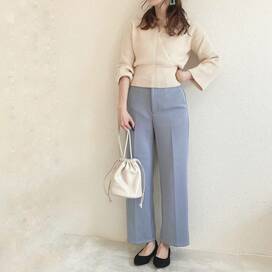 GUの優秀パンツは、ラクちんなのにきちんと見え。卒入学シーンにも