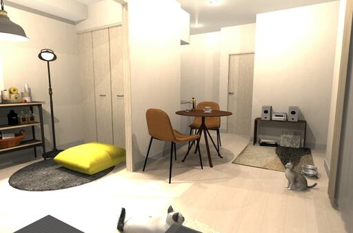 LDKのコーディネートが完成