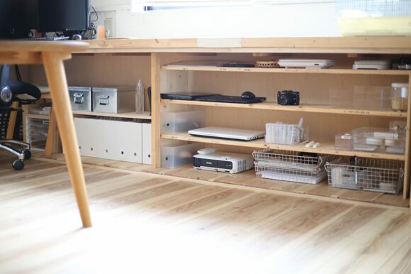 選んだのは無印良品のスケルトンアイテム