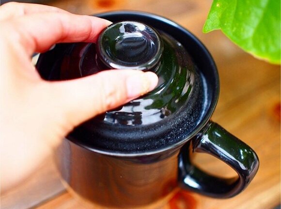 フタをしたまま10分蒸らす