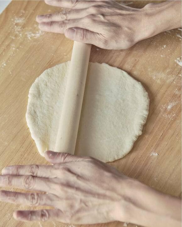 めん棒でのばす
