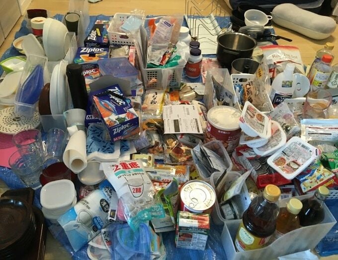 食料ストックの「全部出し」