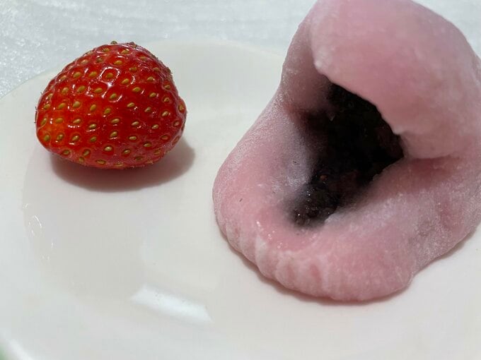 イチゴ大福の中身