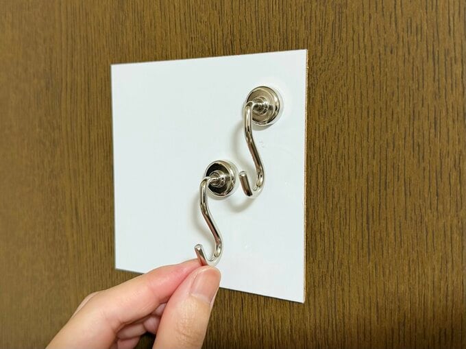 フックをつける