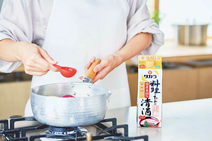 料理のための清酒