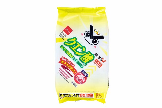 クエン酸配合おそうじシート