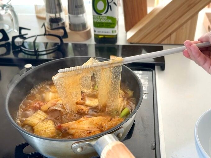 春雨と麻辣湯の組み合わせ