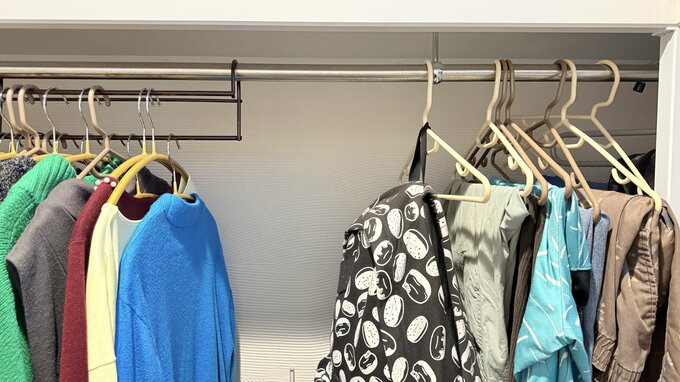 クローゼットの中