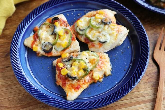 ヘルシーでおいしいおつまみピザ